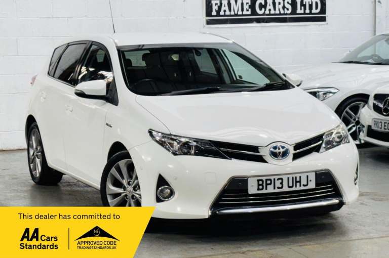 2013 Toyota Auris 1.8 VVT-h Excel CVT Euro 5 (s/s) 5dr HATCHBACK Petrol/Electric Hybrid Automatic