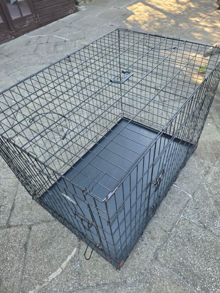 Metal dog crate XL 42 inch 106cm