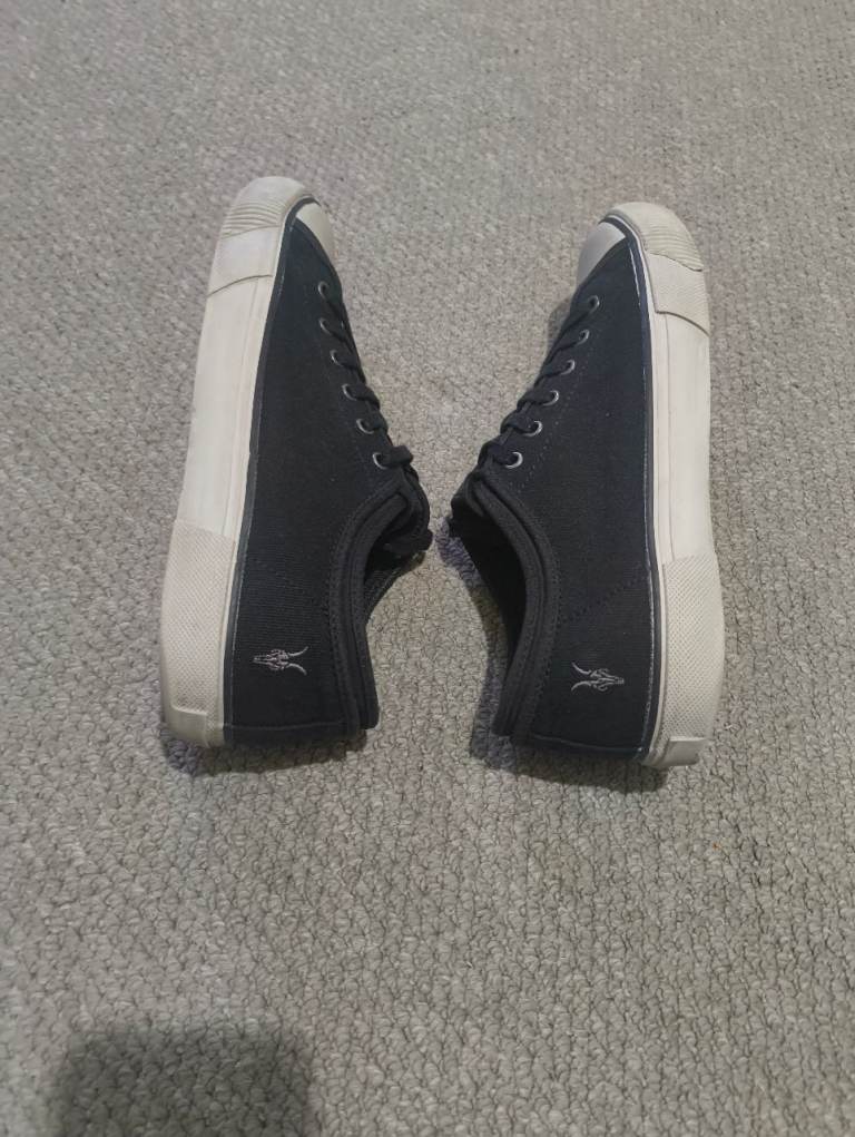 All Saints Canvas Trainers Shoes Size 10