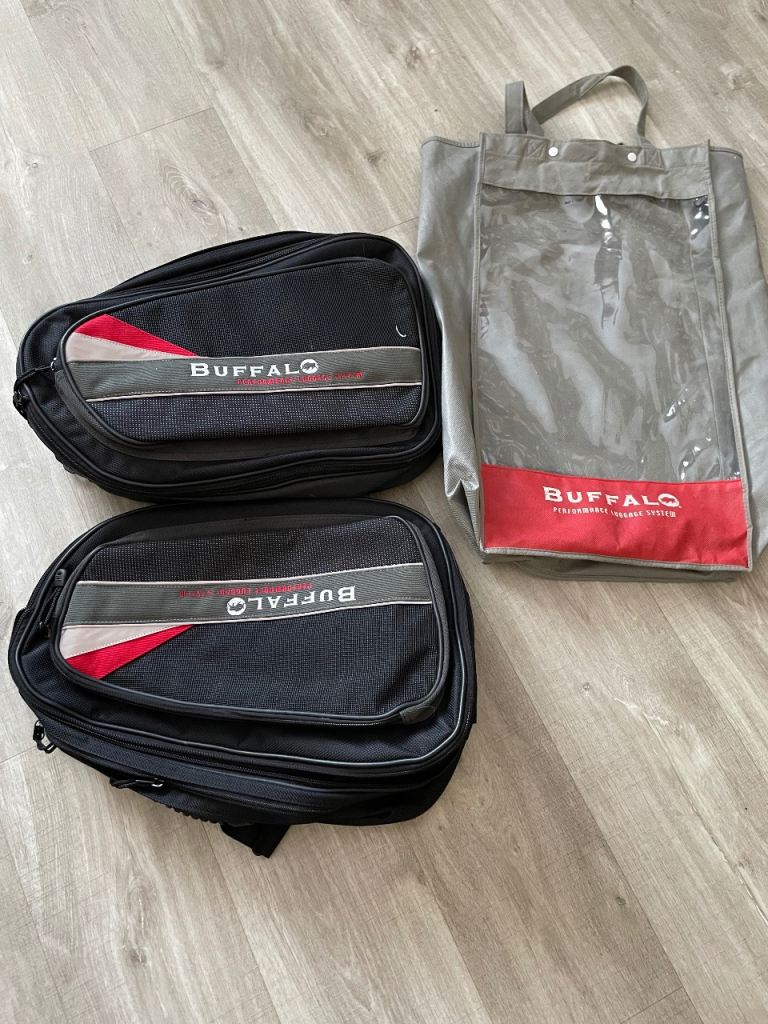 Motorcycle Expandable Panniers 