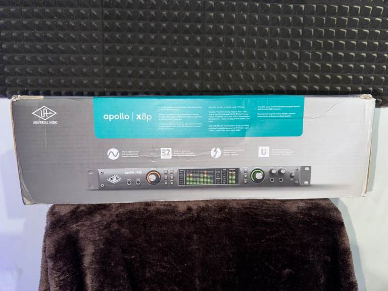 Apollo X8P Thunderbolt Studio Audio Interface With UAD Plug Ins - Barely Used!