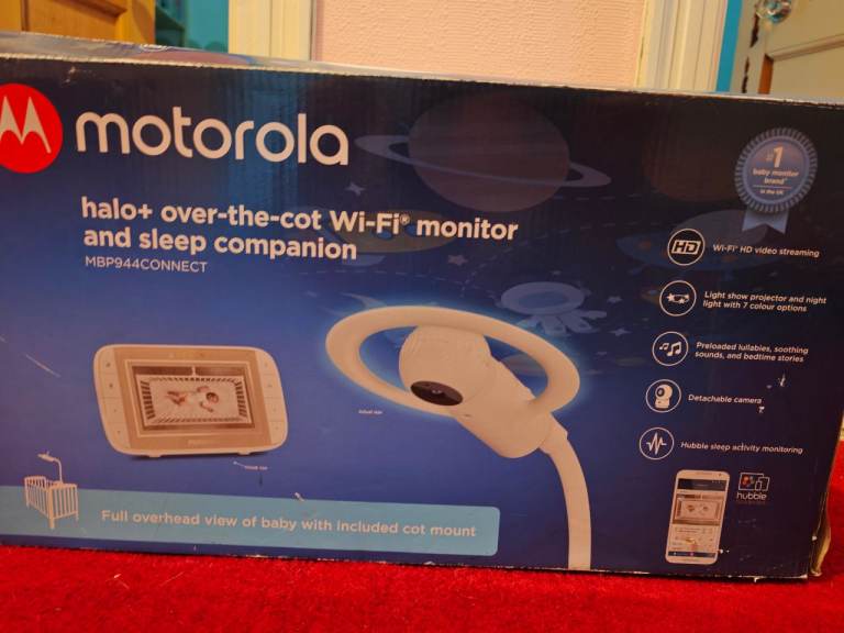 Motorola halo+ baby camera