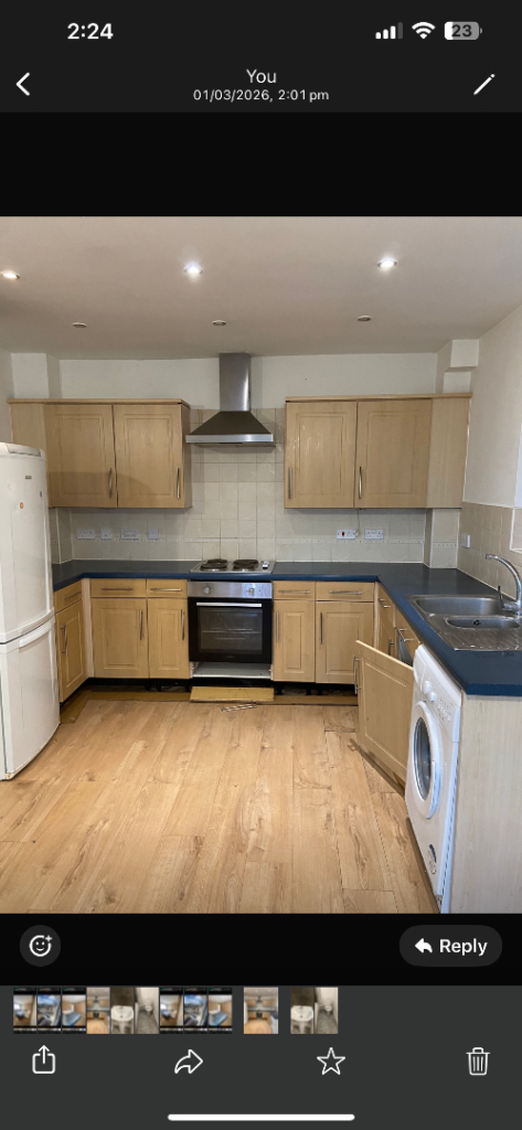 Two bedroom apartment available very nice park view 