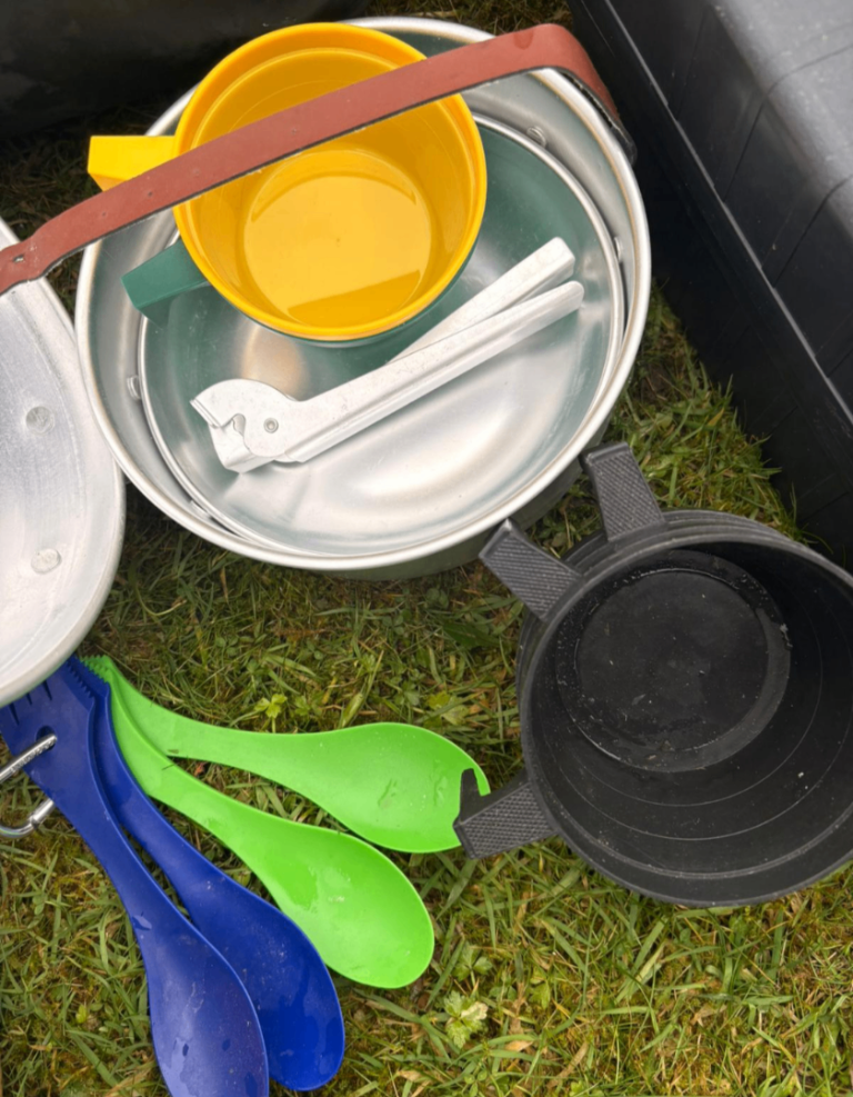 Festival camping kit