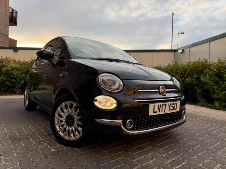 2017 Fiat 500 1.2 Lounge Dualogic Euro 6 (s/s) 3dr HATCHBACK Petrol Automatic