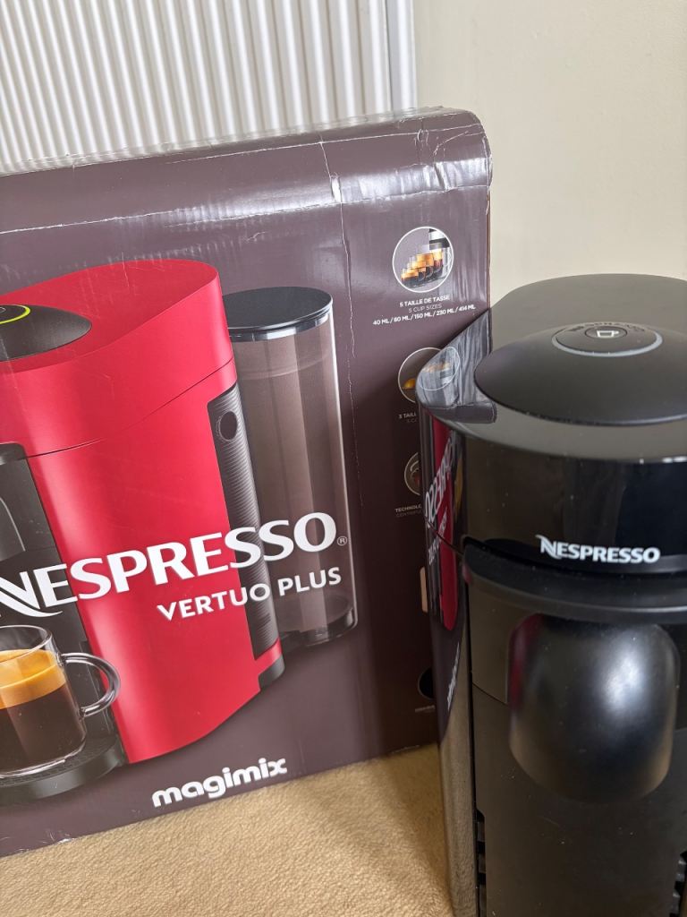 Nespresso Vertuo Plus Magimix Coffee Machine - Black