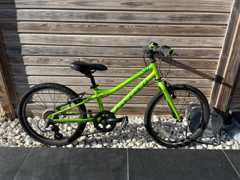 Carrera Aluminium 20inch Kids Bike - Green, Good Condition