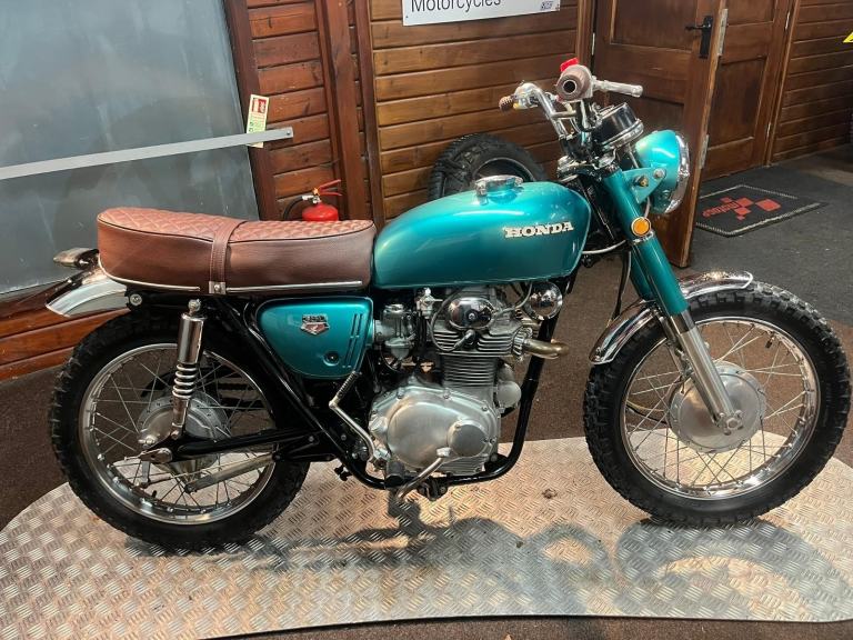 1971 HONDA  CB 350 ""BRAT SCRAMBLER"" CLASSIC JAPANESE BIKE