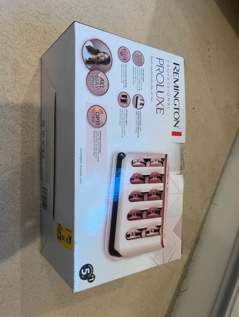 Remington proluxe heated rollers