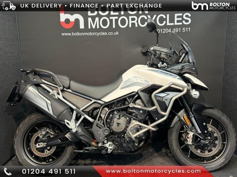 Triumph Tiger 900 GT Pro Motorcycle White