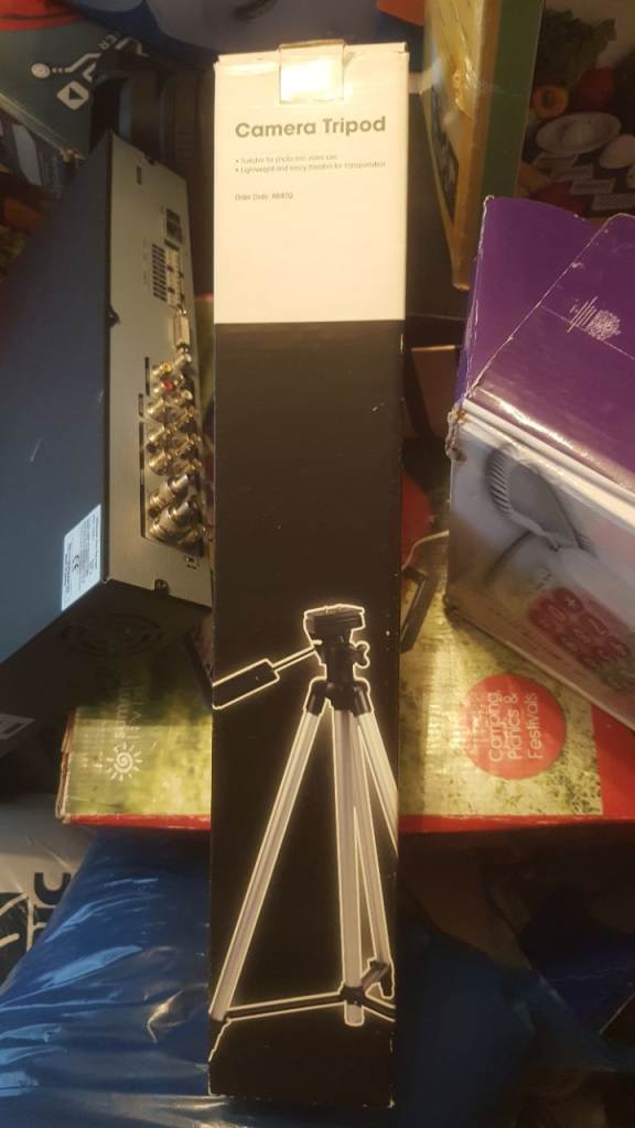 Brand New Camera Tripod in Box