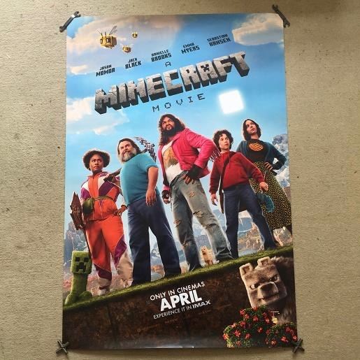 A Minecraft Movie 2025 Full Colour Large Poster
