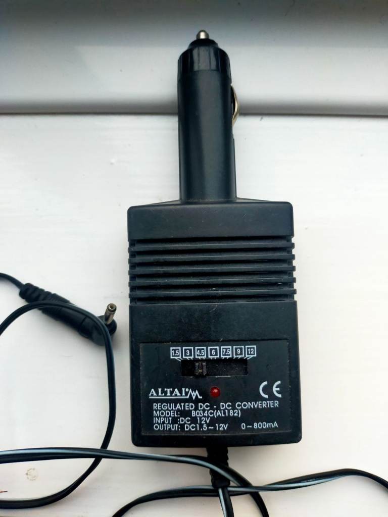 Altai DC converter model b034c dc 12v phone car charger