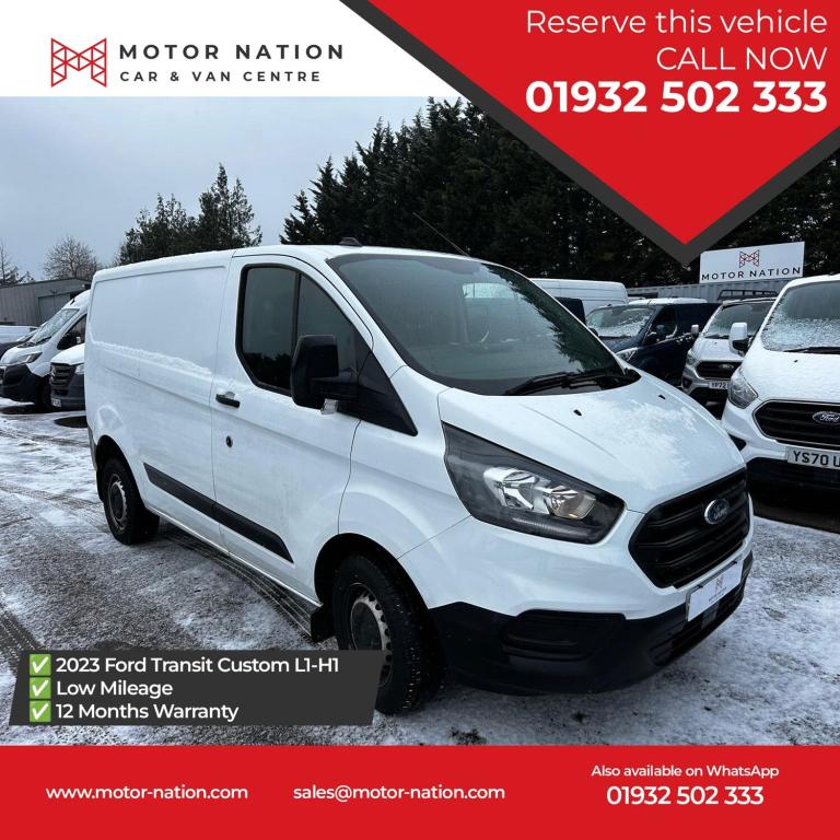 2023 Ford Transit Custom 2.0 280 EcoBlue Leader Panel Van 5dr Diesel Manual L1 H1 Euro 6 (s/s) (1...