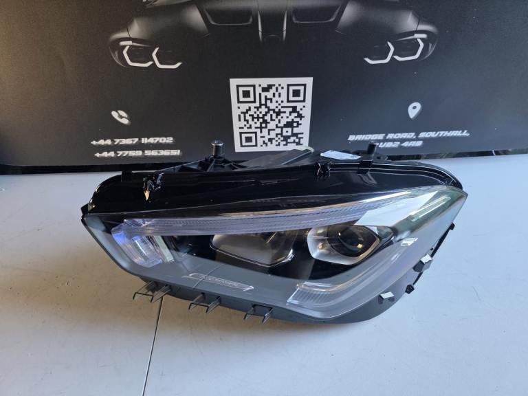 MERCEDES CLA C118 LED COMPLETE PASSENGER SIDE HEADLIGHT 2019-2023