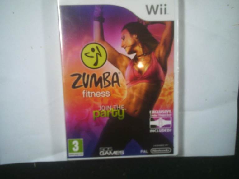 FREE POSTAGE ONLY UK ZUMBA FITNESS JOIN THE PARTY  NEW FACTORY SEALED VIEW IMAGES