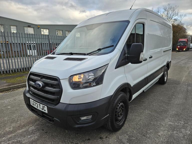 2023 73 FORD TRANSIT 2.0 EcoBlue 130ps H2 Leader Van Damaged Salvage