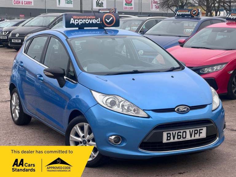 2010 Ford Fiesta Zetec Hatchback Petrol Manual
