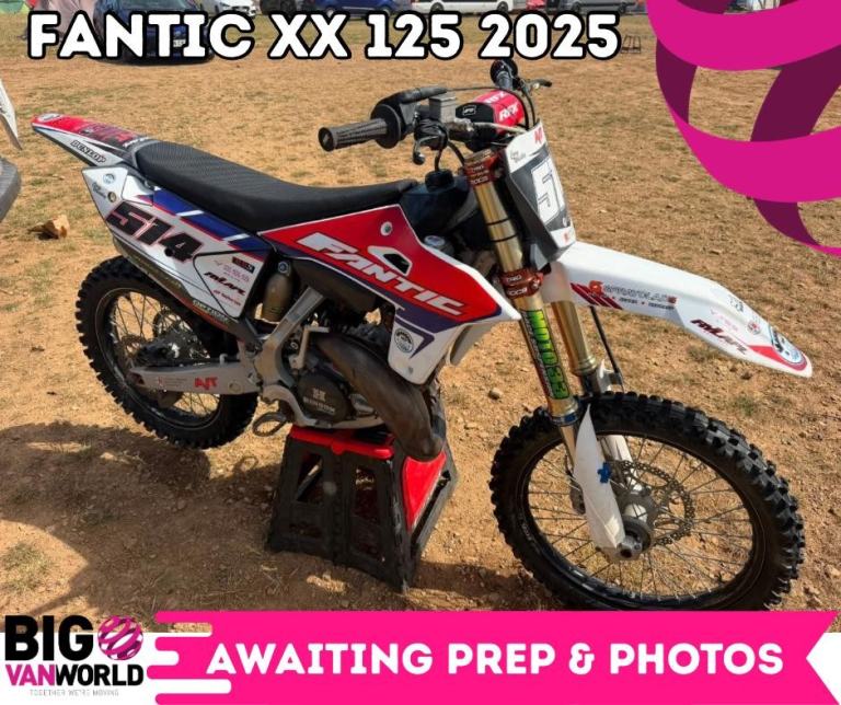 Fantic XX 125 2025 - Full Race Spec - BrandNewVHM Piston,Full Hinson Clutch,DOMA