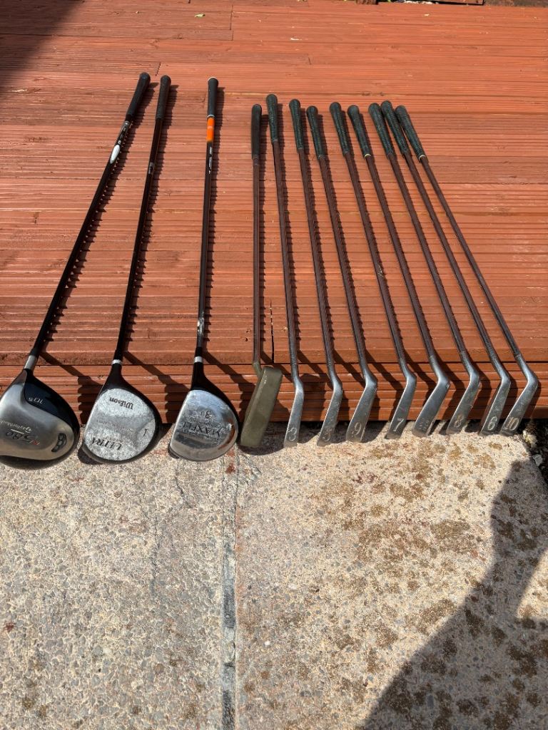 Great set of golf clubs for sale 