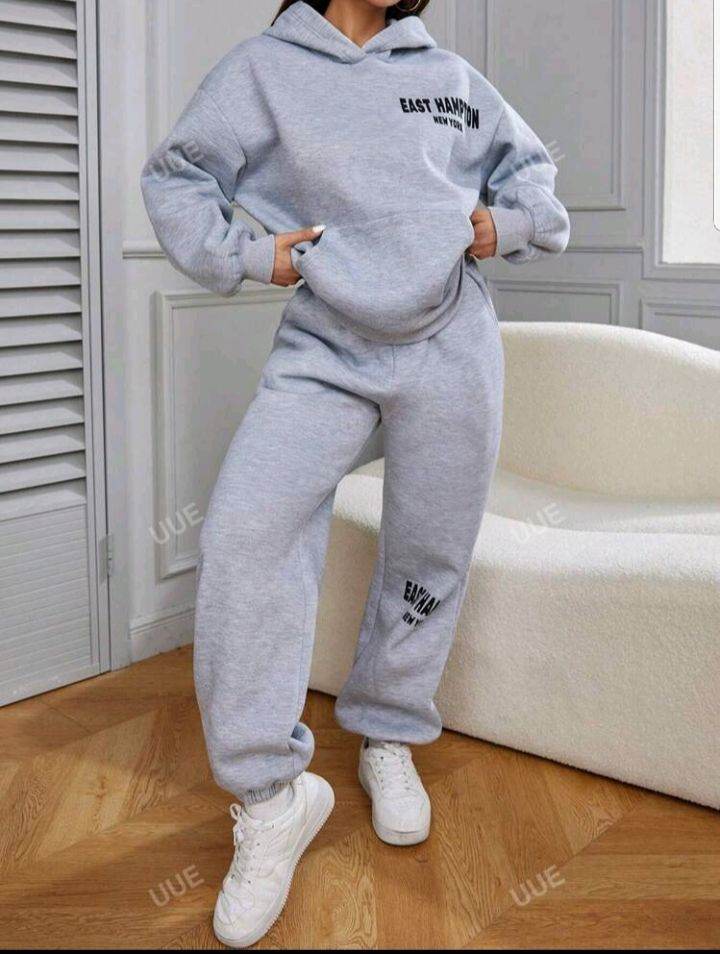 Winter thick tracksuit