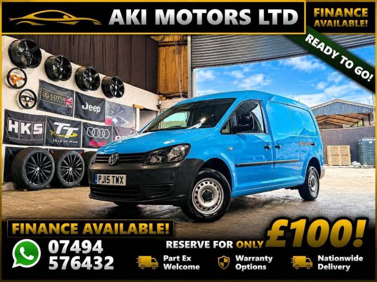 2015 Volkswagen Caddy 1.6 TDI C20 Startline L1 H1 4dr Panel Van Diesel Manual