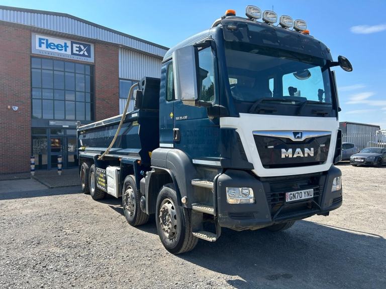 MAN TGS 35.430 *EURO 6* 8X4 STEEL TIPPER 2021 – GN70 YNU