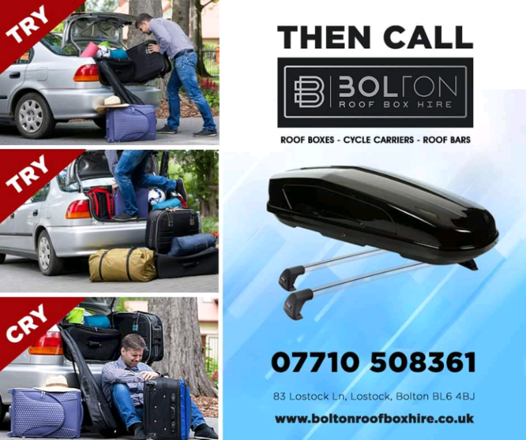 Roof Box Roof Bars And Bike Rack Hire 