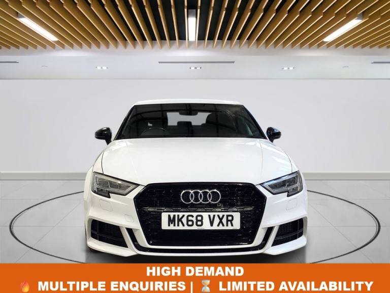 2018 Audi A3 1.5 TFSI CoD 35 Black Edition Saloon 4dr Petrol S Tronic Euro 6 (s/s) (150  Saloon P...