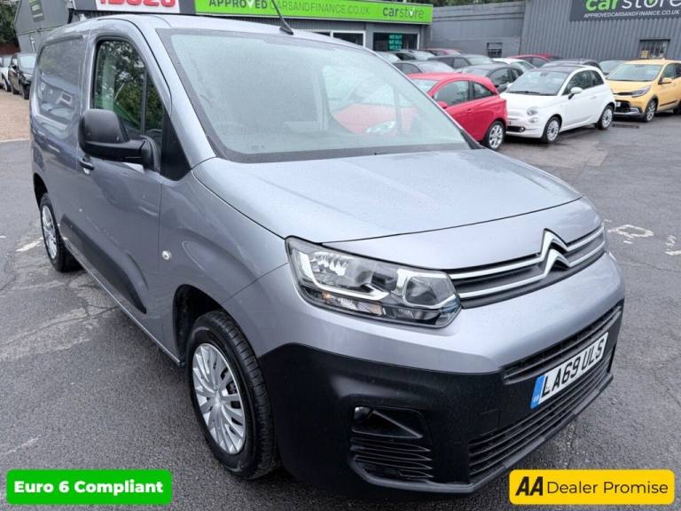 2020 Citroen Berlingo White 1.5 BlueHDi 650 Enterprise M van, 33,900 miles, Euro 6, 5-speed manua...