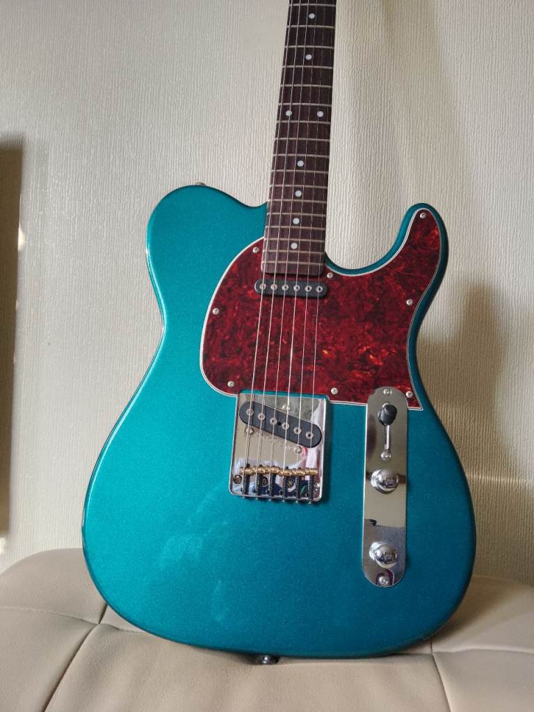 G&L ASAT Classic Telecaster and Ritter soft bag.