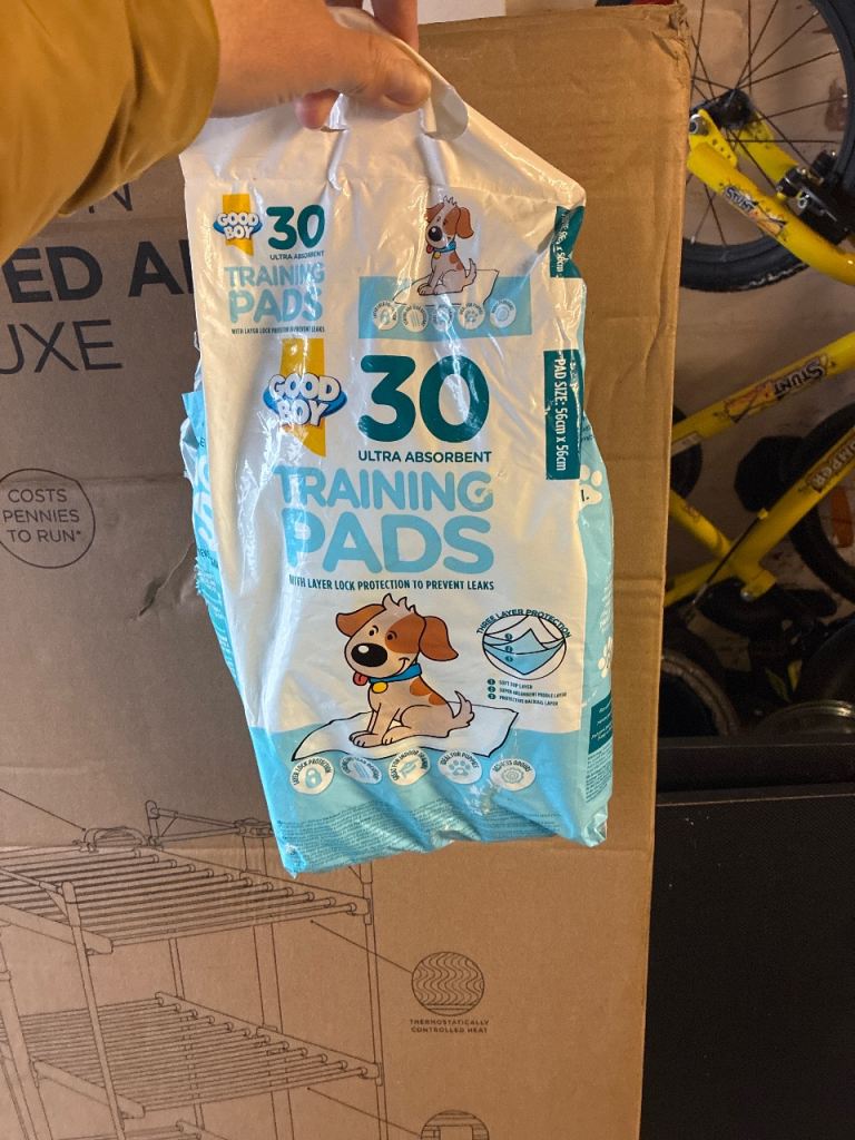Free puppy pads