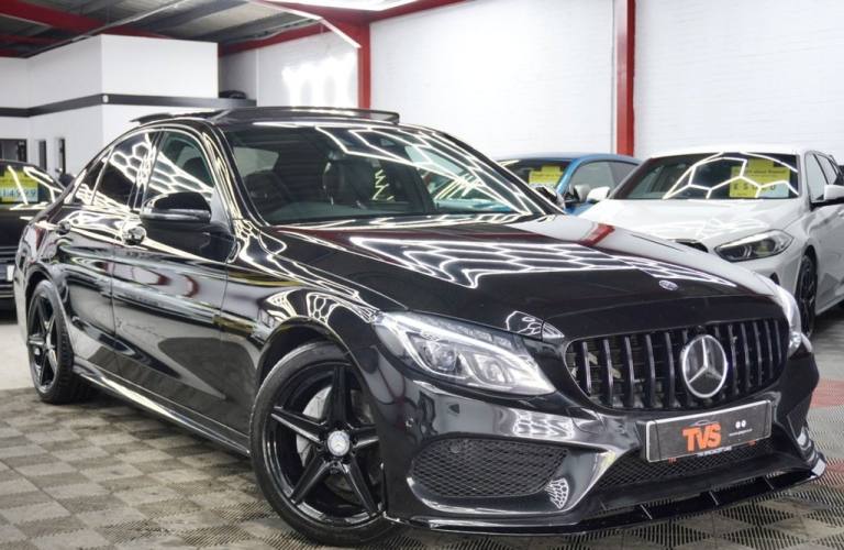 2017 Mercedes-Benz C Class 2.1 C220d AMG Line (Premium Plus) Saloon 4dr Diesel G-Tronic+ Euro 6 (...