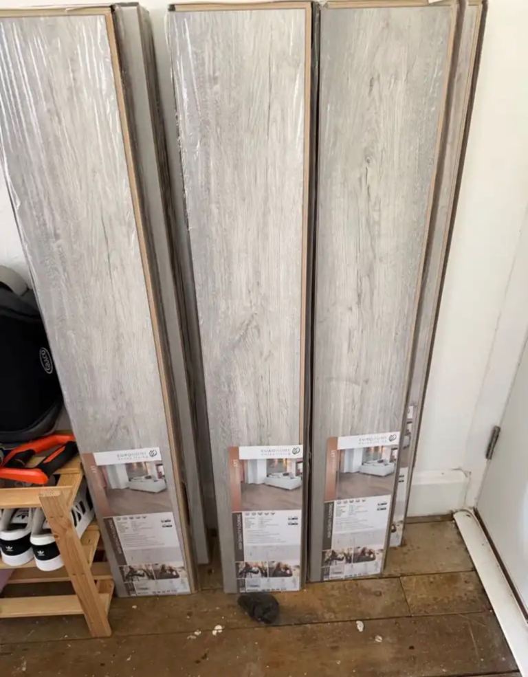 SuperHome Laminate Flooring & underlay