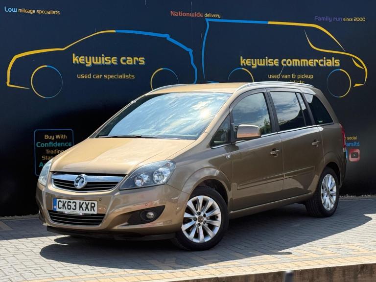 2013 Vauxhall Zafira 1.6i [115] Design 5dr MPV PETROL Manual