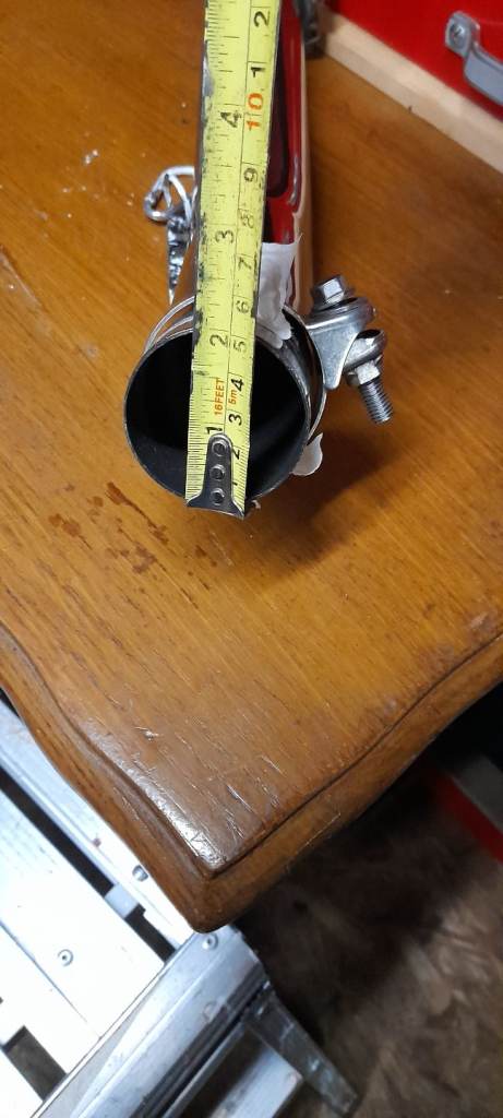 Link pipe off Fazer 600