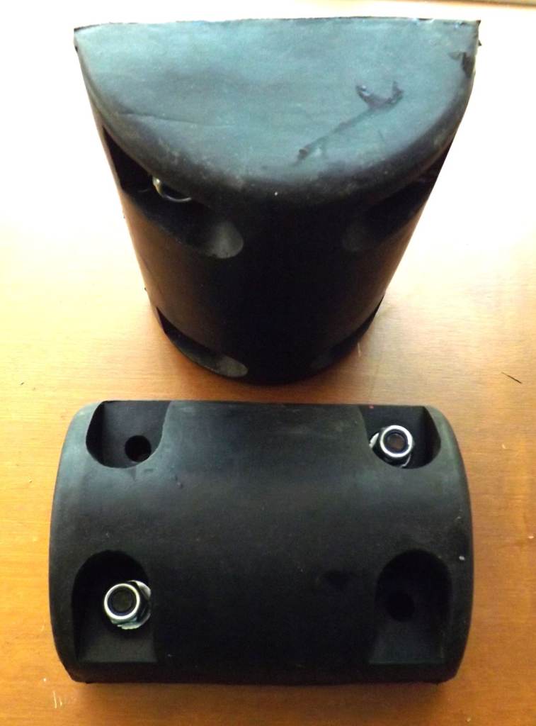 Commercial Truck / Trailer Rear Heavy Duty Bump Stops PAIR 