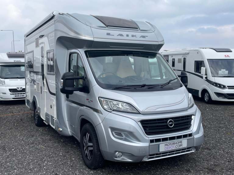 Laika Kreos 3008 Auto 6 berth 4 belts rear French bed motorhome for sale