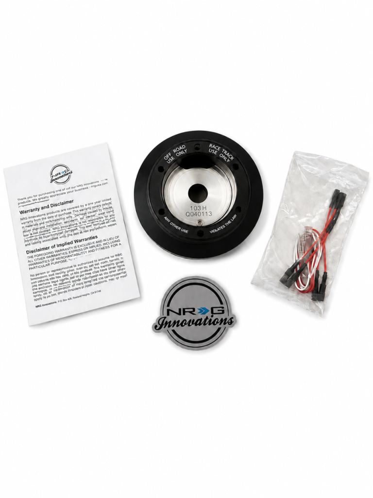 NRG Innovations NRG-SRK-103HSteering Wheel QuickRelease ShortHub Adapter