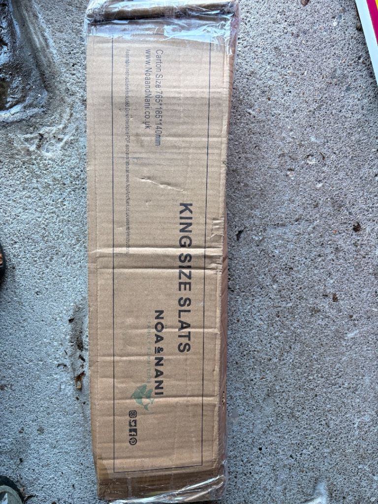 Noa & Nani Lats for king size bed (boxed)