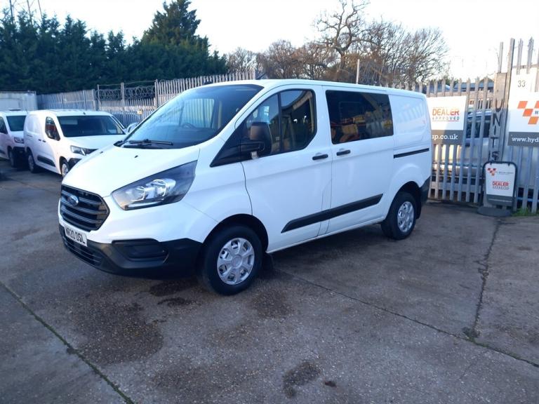 2020 Ford Transit Custom 2.0 300 EcoBlue Leader Crew Van Double Cab 5dr Diesel Manual L1 H1 Euro ...