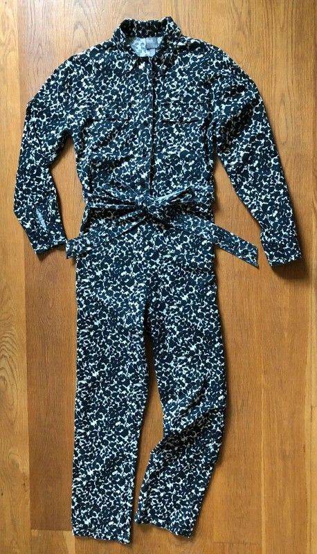 Asos black/cream boiler jumpsuit, UK 6