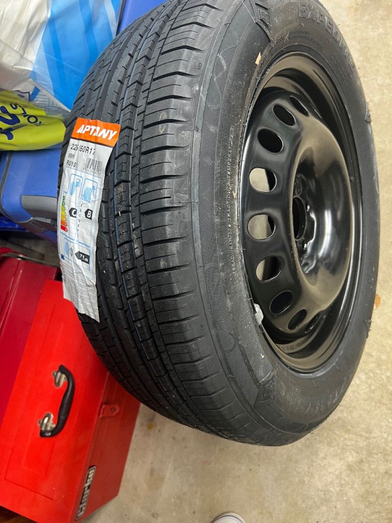 Full spare wheel - 17”