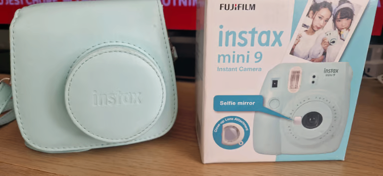 Fujifilm Instax Mini 9 Instant Camera - Ice Blue