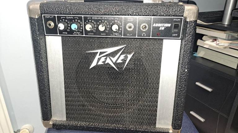 Peavey Audition 20 Guitar Amp – Black, Good Condition