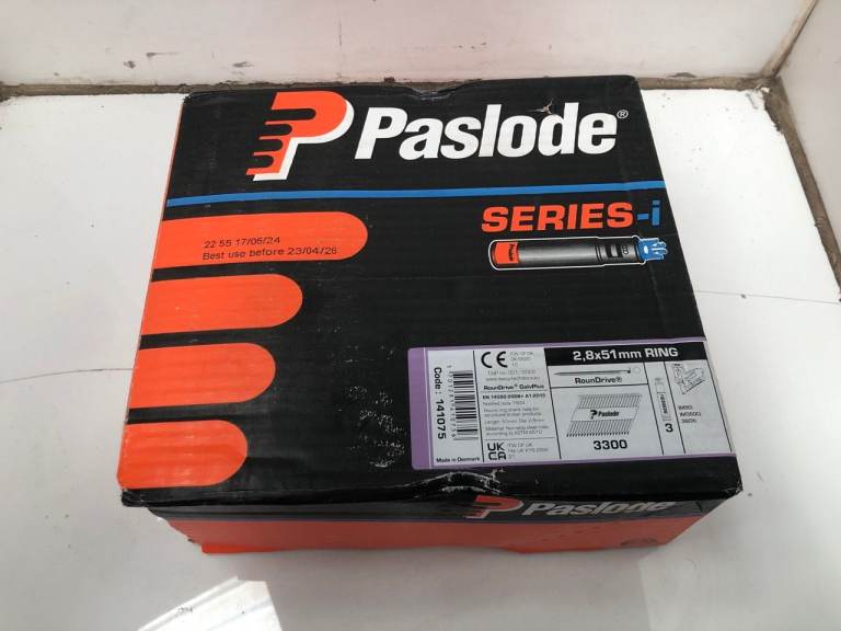 Paslode Series-i 2.8x51mm RING Nails - NEW Box 3300
