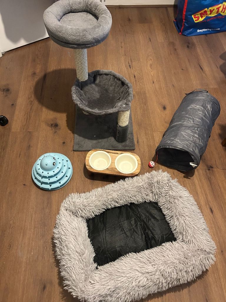 Joblot of cat accessories 