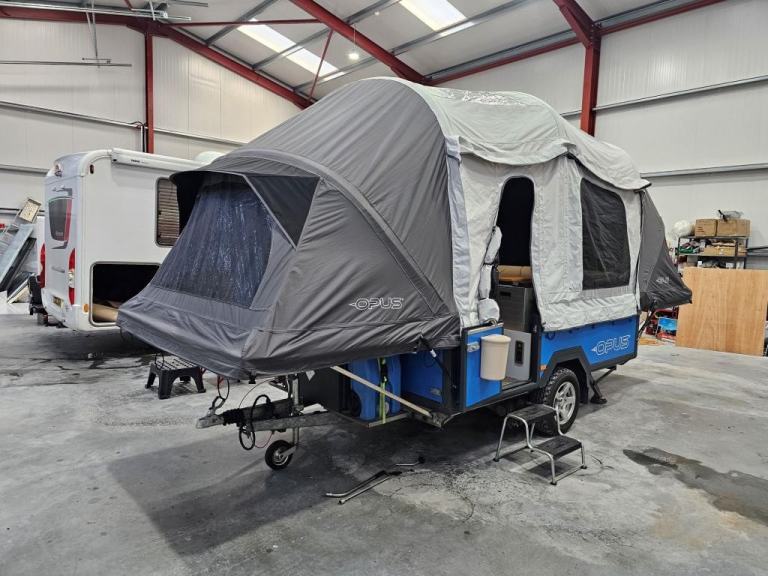 2021 Opus Air Blue Used Folding Camper