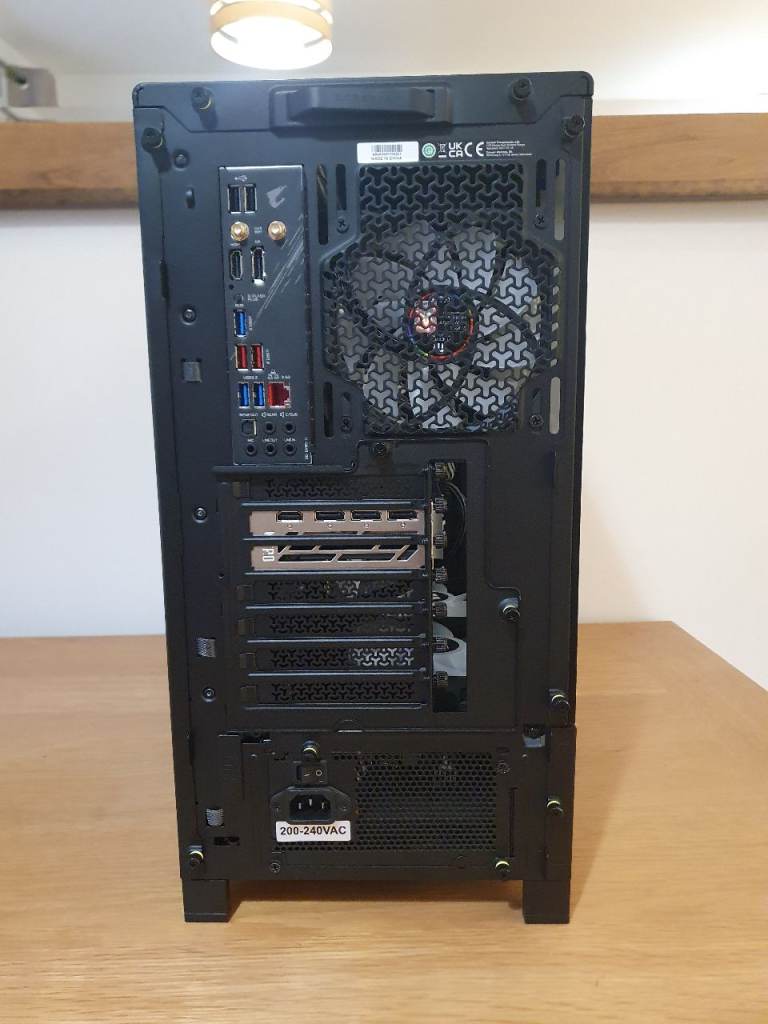 New build Ryzen 5 Gaming PC, 12GB GPU, 16GB Ram, Corsair 4000 Frame Case, ARGB