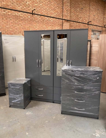🚚Free Delivery! Brand New 1/2/3/4/5 Door to 10 Door Wardrobes & Furniture Sets on Clearance⭐
